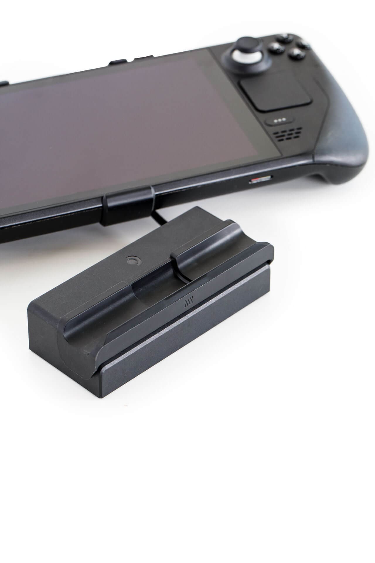 The Mechanism Steam Deck Dock Adapter fits seamlessly in to the Steam Deck Dock