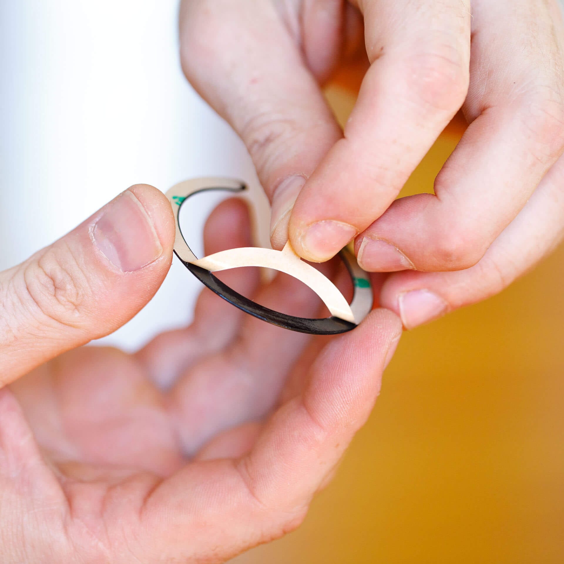 Mechanism magsafe rings are attached using super strong adhesive