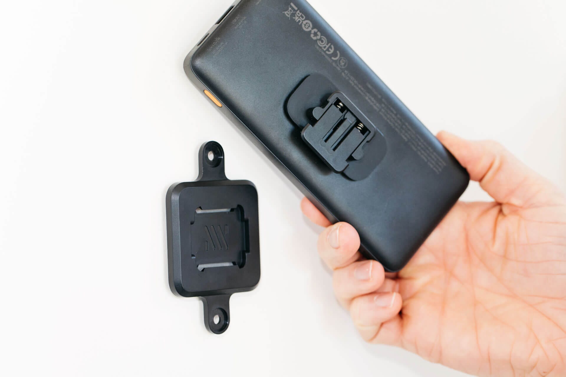 Store your battery bank on the wall with the Mechanism Wall Mount Innie