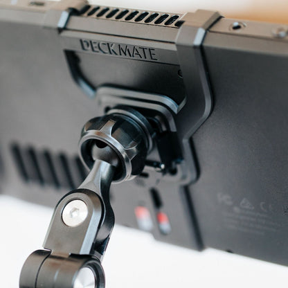 The Mechanism Ball Socket Mount Features a lock to keep your console safely attached.