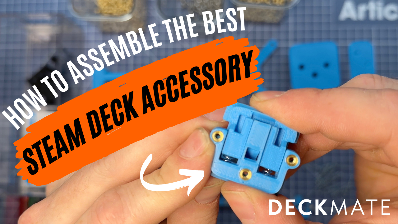 Load video: 3d printed assembly video for deckmate system