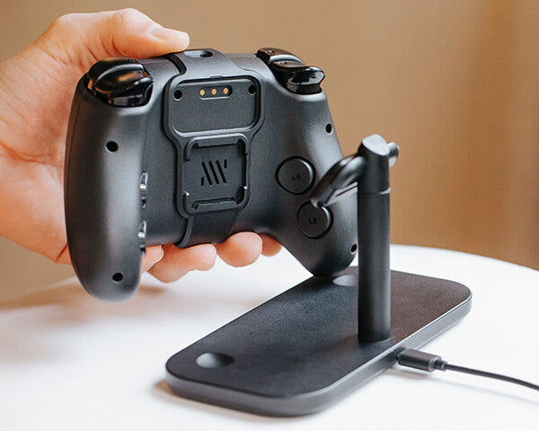 The Basegrip for Steam Controller and the Steam Controller Dock