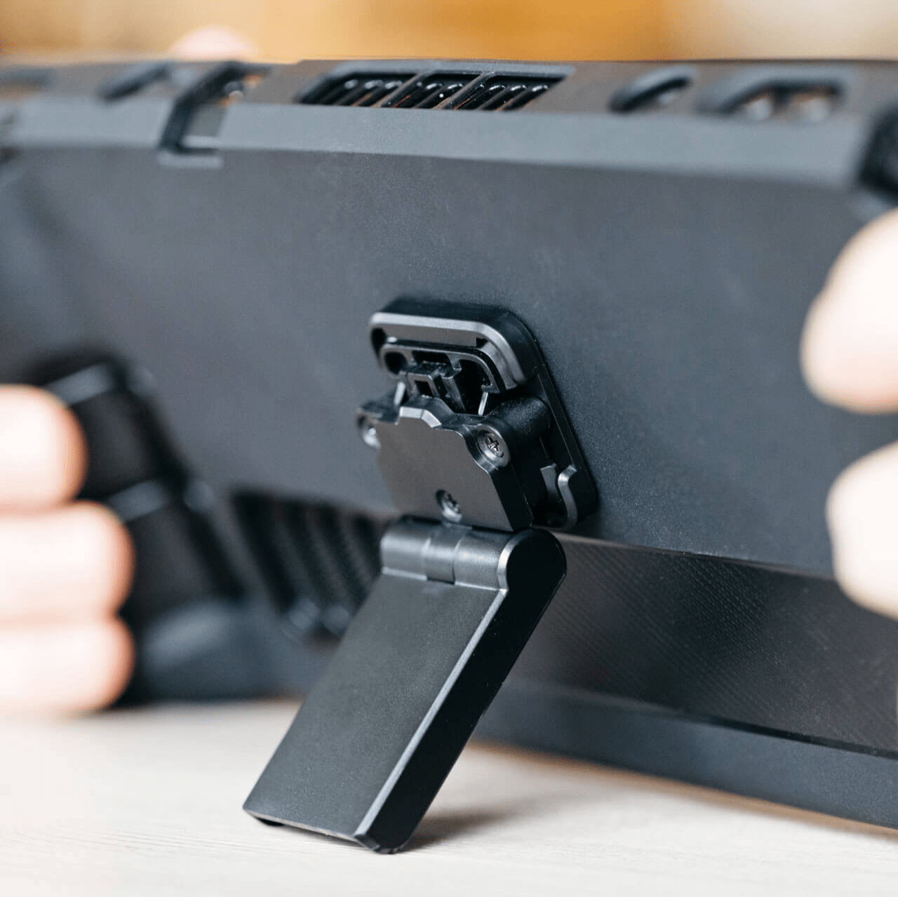 Attach a Kickstand to your Steam Deck case with the Mechanism Universal Grip